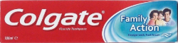Colgate Family Action Fluoride Toothpaste 100ml