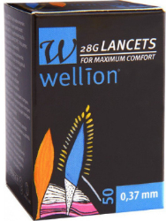 Wellion 28G Lancets 0,37mm 50τμχ