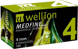 Wellion Medfine Plus Pen Needles 32G 0.23x4mm 100τμχ