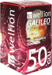 Wellion Galileo Test Strips GLU Ταινίες Μέτρησης Σακχάρου 50τμχ 30
