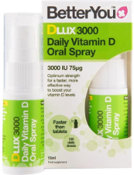 BetterYou DLux 3000 Daily Vitamin D Oral Spray 15ml
