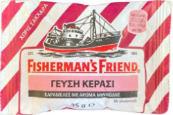 Fisherman's Friend Cherry Καραμέλες με Γεύση Κεράσι και Μενθόλη για Πονόλαιμο 25gr 44