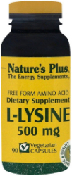 Nature's Plus L-Lysine 500mg 90caps